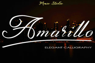 Amarillo: A Script Font with Personality for Modern Design