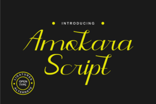 Amokara Script: A Handwritten Typeface for Authentic Branding
