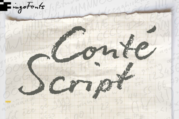 Conté Script Plus: Elevating Digital Brand Identity with Authentic Handwritten Typography