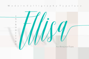 Ellisa Script: The Charming Typeface for Distinctive Brand Identity