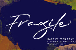 Fragile Script: A Delicate Typeface for Editorial Elegance