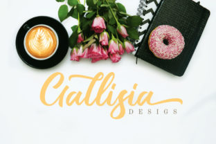 Gallisia Script: A Modern Handwritten Font for Crafters and Makers