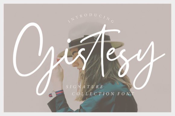 Gistesy Handwritten Font: A Sweet Touch for Digital Design
