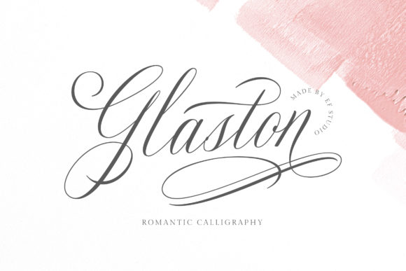 Glaston: A Romantic Typeface for Editorial Design