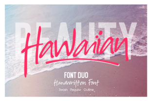 Hawaiian Duo: A Versatile Font for Creative Branding Projects