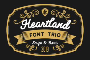 Heartland Trio: A Vintage Font for Modern Web Design