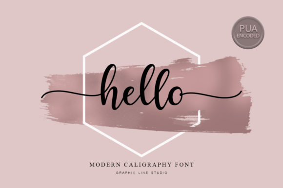 Hello: A Script Font for Engaging Editorial Design