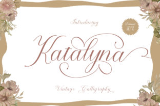 Katalyna Script: A Premium Typeface for Editorial Elegance