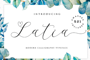 Latia Script: A Typeface That Brings Your Handmade Creations to Life