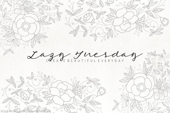 Lazy Tuesday Script: A Handwritten Typeface That Elevates Campaigns
