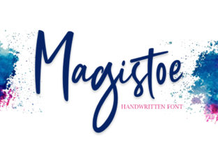 Magistoe Script: A Premium Typeface for Editorial Design