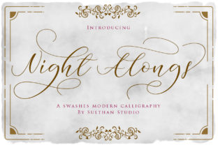Night Alongs Script: Elevating Digital Brand Identity with Modern Typography