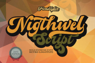 Nigthwel Script: A Vintage Typeface for Editorial Design