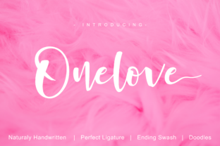 Onelove Font: Crafting Campaigns with Handwritten Elegance