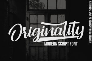 Originality Script: A Modern Handwritten Typeface for Web Design