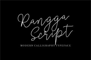 Rangga Script: A Romantic Typeface for Digital Design