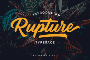 Rupture Duo: A Bold Font Pair for Creative Branding Projects