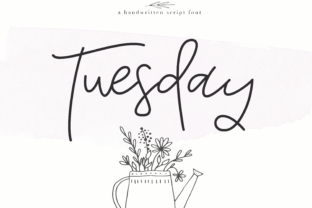 Tuesday Font Review: A Handwritten Typeface for Campaign Creativity